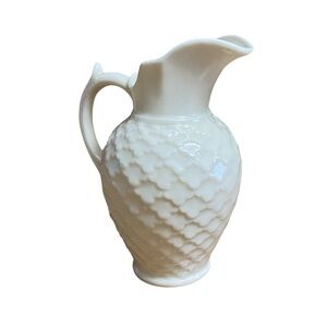 Vintage Belleek Ireland Creamer Scale Pattern